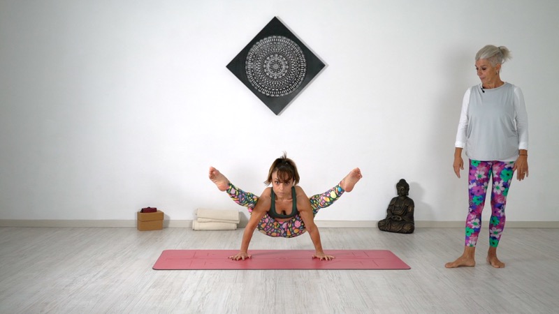 titthibasana posizione della lucciola hatha yoga scuola do yoga rhamni laura dajelli margherita paletta