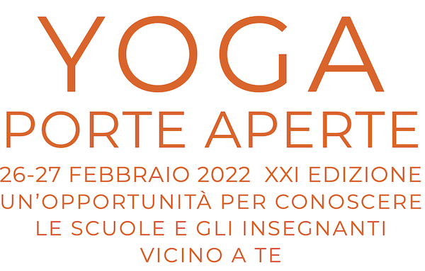 Open day Yoga 26 febbraio 2022